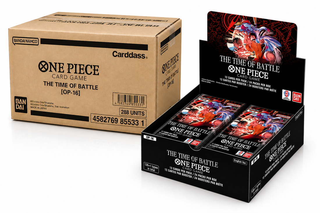 One Piece Card Game OP-16 — The Time of the Battle | Full Set Breakdown &amp; 3 Manga Rare Cards